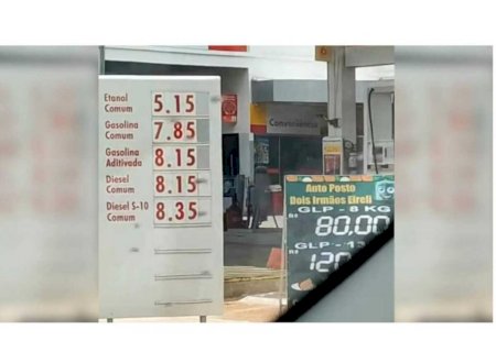 Preço do combustível dispara e gasolina chega a R$ 7,85 no interior de MS