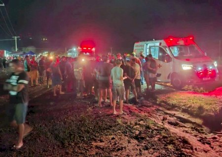 Trabalhador morre atropelado por caminhonete na MS-112 (vídeo)