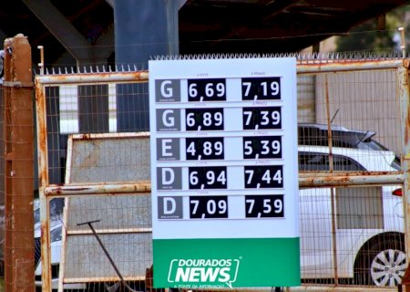 Oscilação nas distribuidoras eleva preços da gasolina e do diesel em Dourados