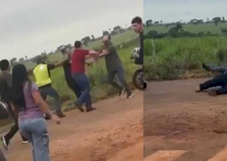 Instrutores de autoescola trocam socos em Jardim (vídeo)