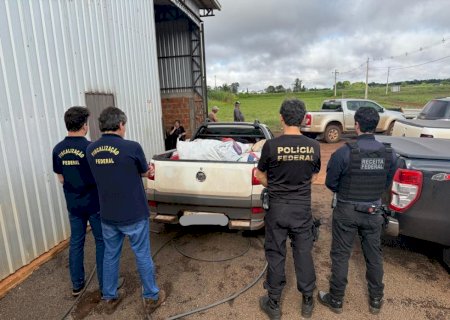 Ação conjunta cumpre mandados em três cidades de MS contra o contrabando de agrotóxicos