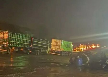 Acidente entre carreta e carro mata duas pessoas na BR 163