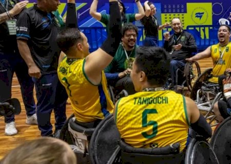 Seleção de rúgbi em cadeira de rodas conquista torneio internacional