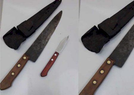Homem se tranca no banheiro para fugir de esposa armada em Maracaju