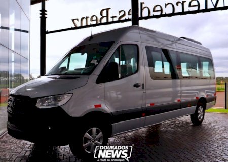 Nova Sprinter chega à Enzo Caminhões Mercedes-Benz de Dourados