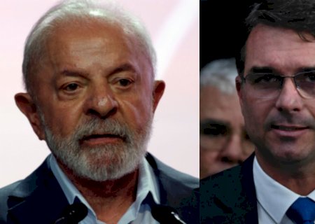 Lula sempre preferiu o vermelho ao verde e amarelo, diz Flávio Bolsonaro