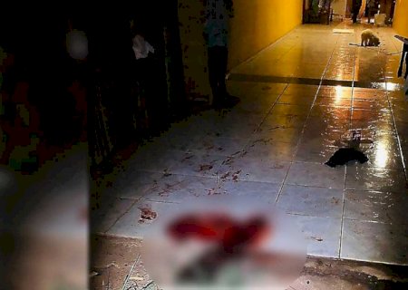 Homem é esfaqueado durante briga causada por vômito em frente à casa em Nova Alvorada do Sul