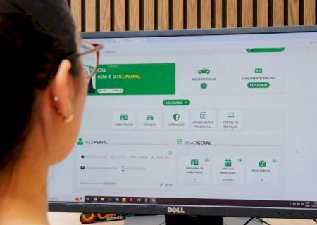 Mais de 5 milhões de consultas online marcam primeiro ano do Portal Meu Detran de Mato Grosso do Sul