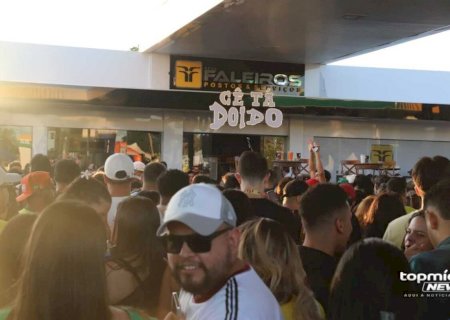 Cê tá fugindo? Evadido do sistema é encontrado curtindo show em Campo Grande