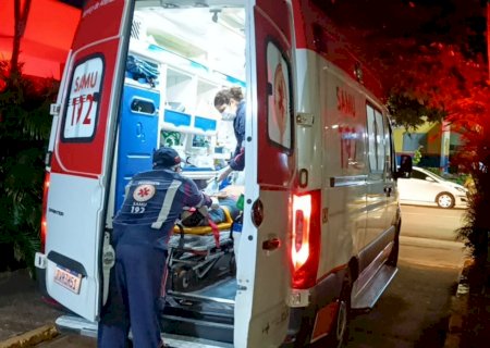 Condutor de bicicleta elétrica é internado em estado gravíssimo ao ser atropelado em Dourados