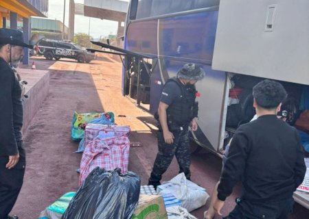 Operação apreende cocaína e 4 toneladas de mercadorias ilegais