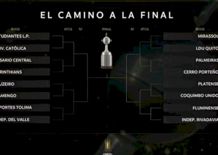 Oitavas da Libertadores tem duelo entre Flamengo e Cruzeiro; veja confrontos