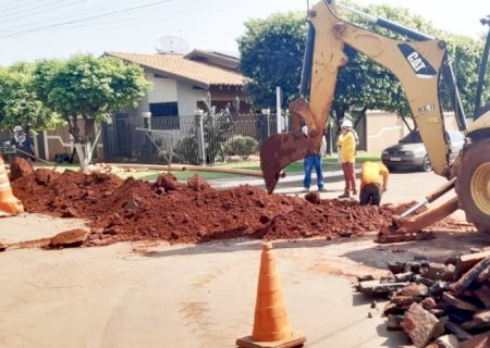 Itaporã: Sanesul alerta para intermitência no abastecimento de água em diversos bairros nesta sexta-feira