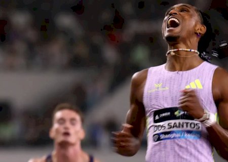 Alison dos Santos abre Diamond League vencendo recordista mundial