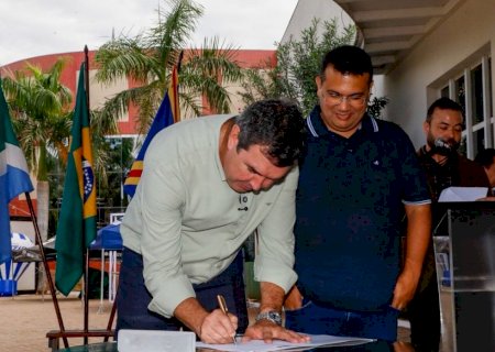 Governo de MS lança obras de aeródromo, pontes e da Casa da Mulher Brasileira em Corumbá