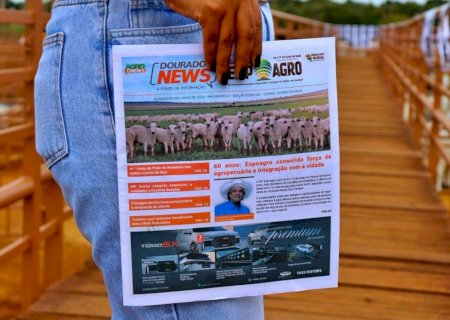 Dourados News distribui edição especial impressa durante a 60ª Expoagro; baixe a versão digital