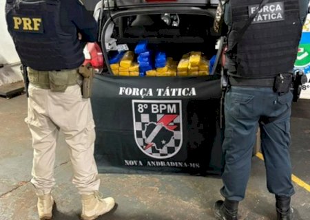 Homem é preso com 219 quilos de maconha e haxixe em Ivinhema