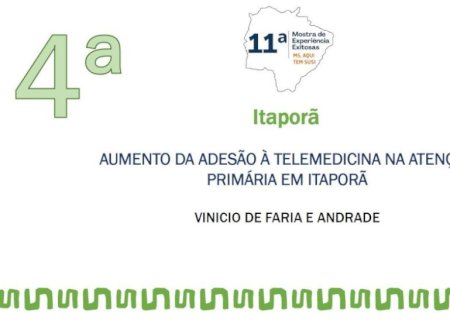 ITAPORÃ CONQUISTA DOIS PRÊMIOS ESTADUAIS NA MOSTRA “MS, AQUI TEM SUS'