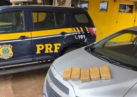 Dupla é presa com cocaína escondida em veículo na BR-262