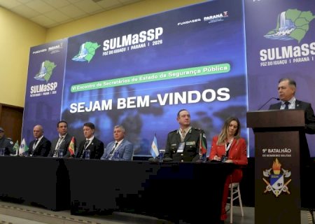Em Foz do Iguaçu, Sejusp participa de encontro interestadual e fortalece ações integradas de segurança