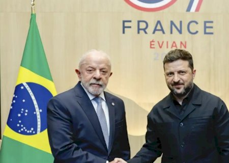 Lula e Zelensky debatem saída diplomática para guerra Ucrânia x Rússia