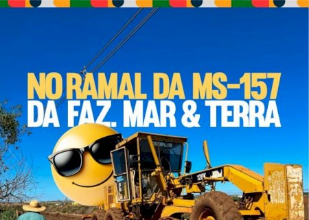 Itaporã - Cuidar das estradas é proteger o sustento de milhares de famílias