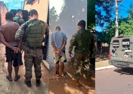 Operação da PM prende quatro foragidos ligados a organizações criminosas em MS