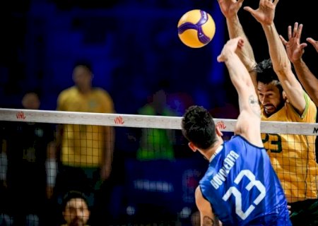 Vôlei: Brasil é superado pela Itália, o 2º revés na Liga das Nações