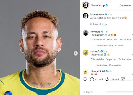 Neymar diz que Copa de 2026 é a última da carreira: "The last dance"