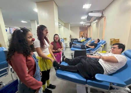 Hemosul promove manhã de solidariedade, humanização e incentivo à doação de sangue