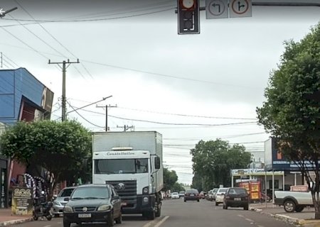 Itaporã - Frente fria se aproxima trazendo tempestade e temperatura perto dos 08°C