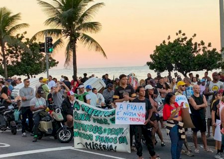 Trabalhadores informais fazem novo ato contra programa Tolerância Zero