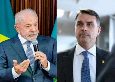 Pesquisa Datafolha com eleitores de SP: Lula e Flávio Bolsonaro empatam