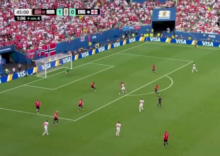 Esposa de Sorloth denuncia mensagens de ódio recebidas após eliminação da Noruega na Copa