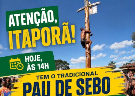 Atenção em Itaporã é hoje às 14 horas você não pode perder!