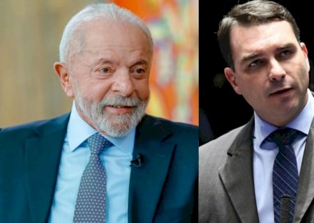 Lula tem 48,8% e Flávio Bolsonaro, 42,3% no 2º turno