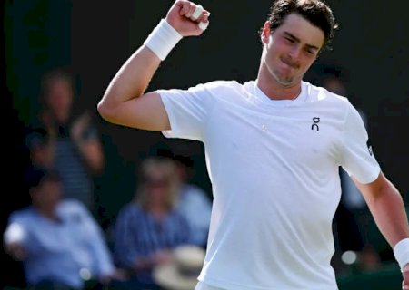 João Fonseca crava segunda vitória no Torneio de Wimbledon, em Londres
