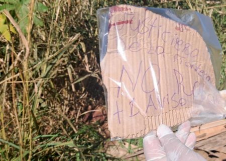 Justiceiros da Fronteira deixaram bilhete ao lado de corpo de mulher decaptada em Pedro Juan