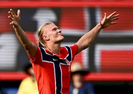Brasileiros invadem redes de Haaland após eliminação: "Se eliminar a Argentina tá perdoado"