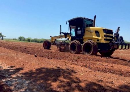 Prefeitura de Itaporã intensifica recuperação do Ramal 14 para garantir segurança e fortalecer o escoamento da produção rural