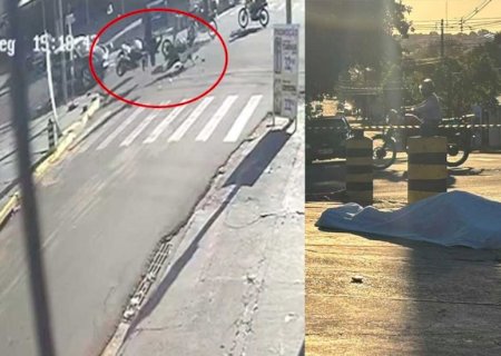 Câmera flagrou momento da batida que matou motociclista na Av. das Bandeiras