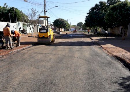 Frente de recuperação asfáltica avança e transforma vias do Jardim Maipu
