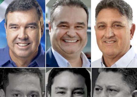 MS tem seis pré-candidatos ao Governo, mas só três aparecerão na propaganda da TV e Rádio