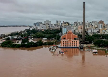 Rio Guaíba pode atingir cota de alerta até sexta-feira em Porto Alegre