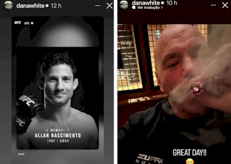 Fãs criticam Dana White por post insensível no dia de morte de lutador