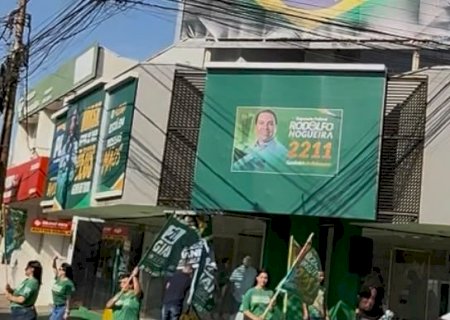 Imagem de Bolsonaro em comitê de Rodolfo Nogueira é denunciada por petista