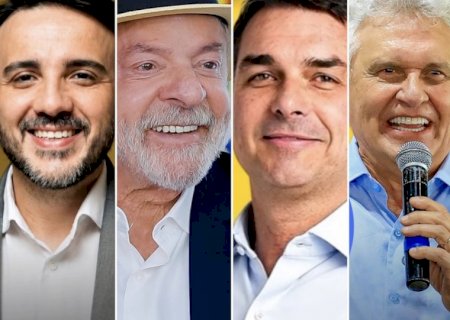 Diferença entre Flávio Bolsonaro e Lula é de oito pontos em nova pesquisa para presidência em MS