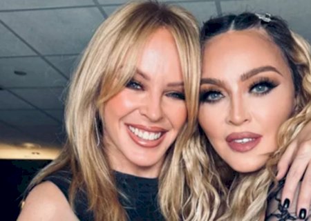 Madonna e Kylie Minogue oficializam parceria histórica