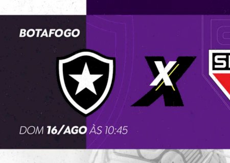 TV Brasil exibe Botafogo x São Paulo pelo Brasileirão Feminino A1