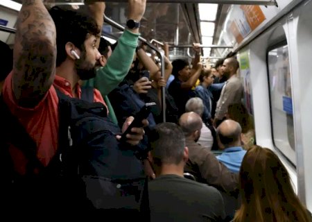 Trens e metrô adiantam horário de pico no Rio com previsão de ventania
